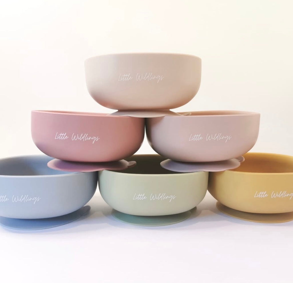 Silicone Suction Bowl + Spoon