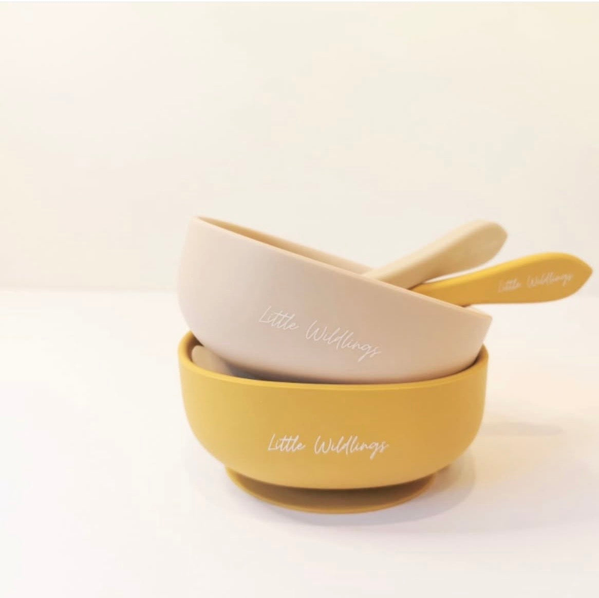 Silicone Suction Bowl + Spoon