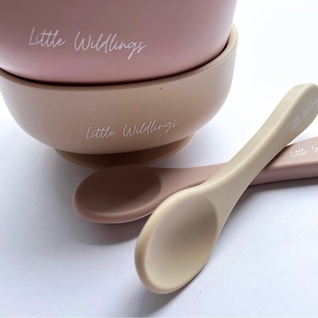 Silicone Suction Bowl + Spoon