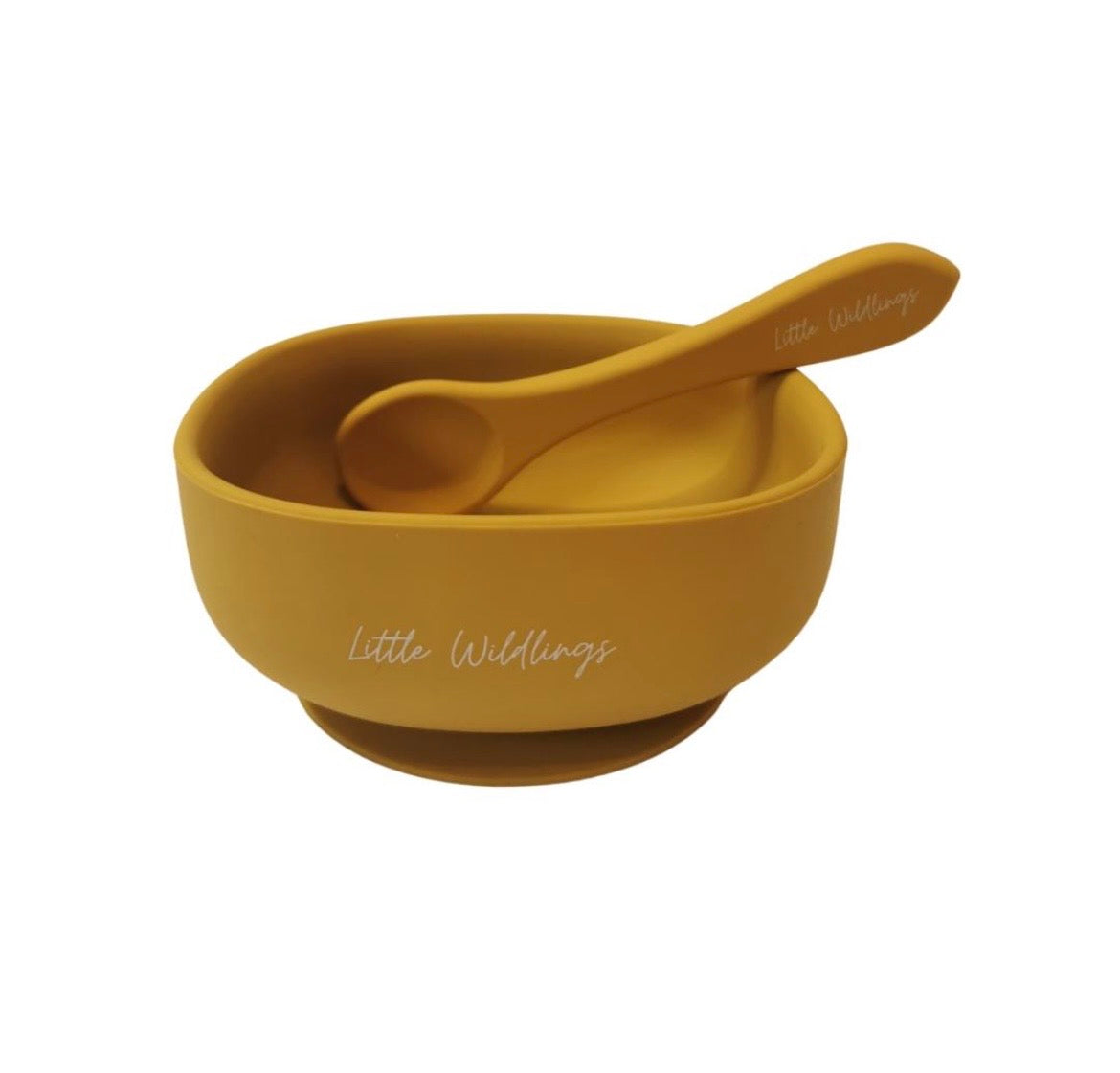 Silicone Suction Bowl + Spoon