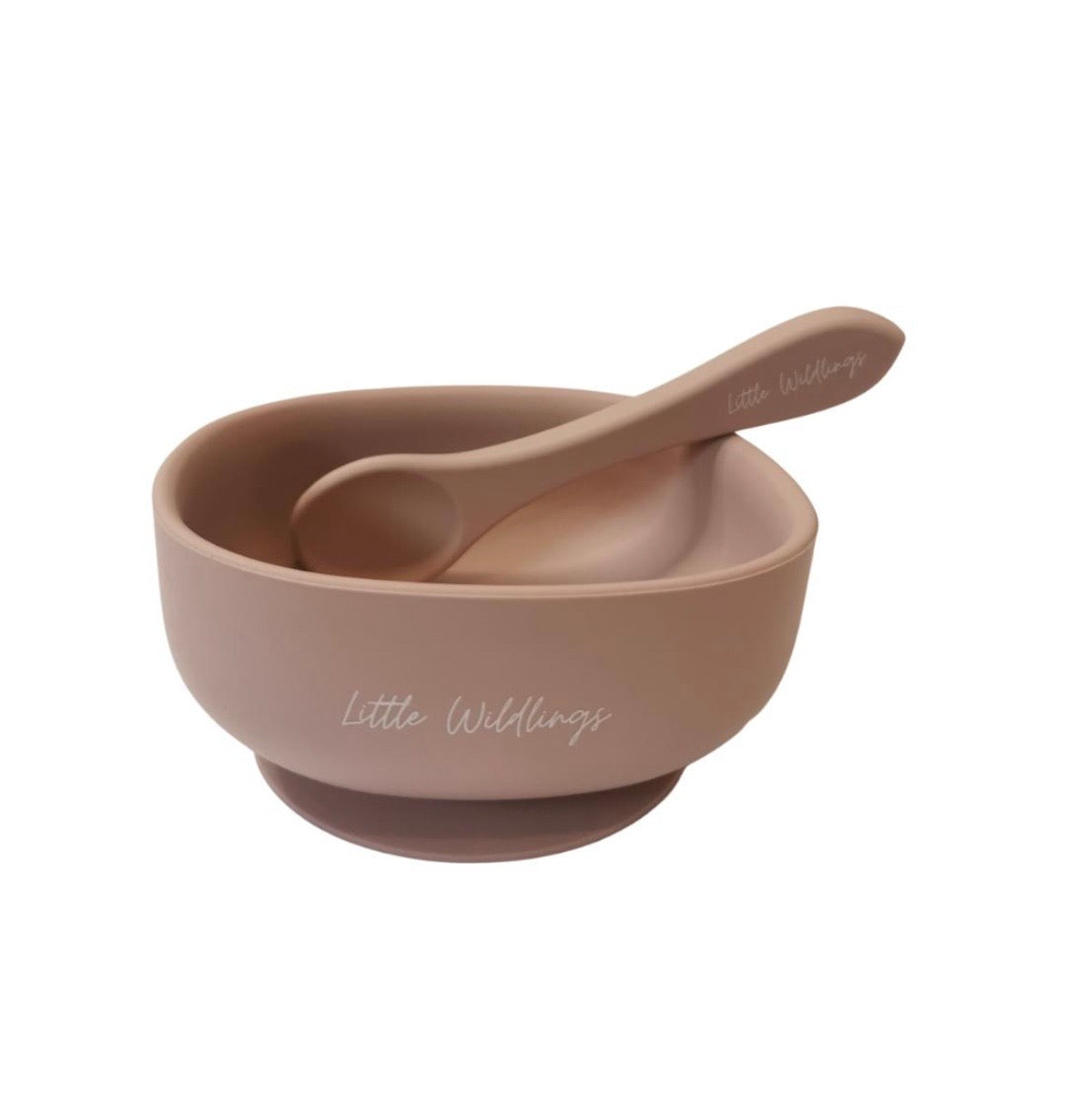 Silicone Suction Bowl + Spoon