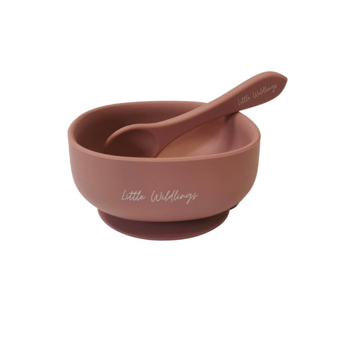 Silicone Suction Bowl + Spoon