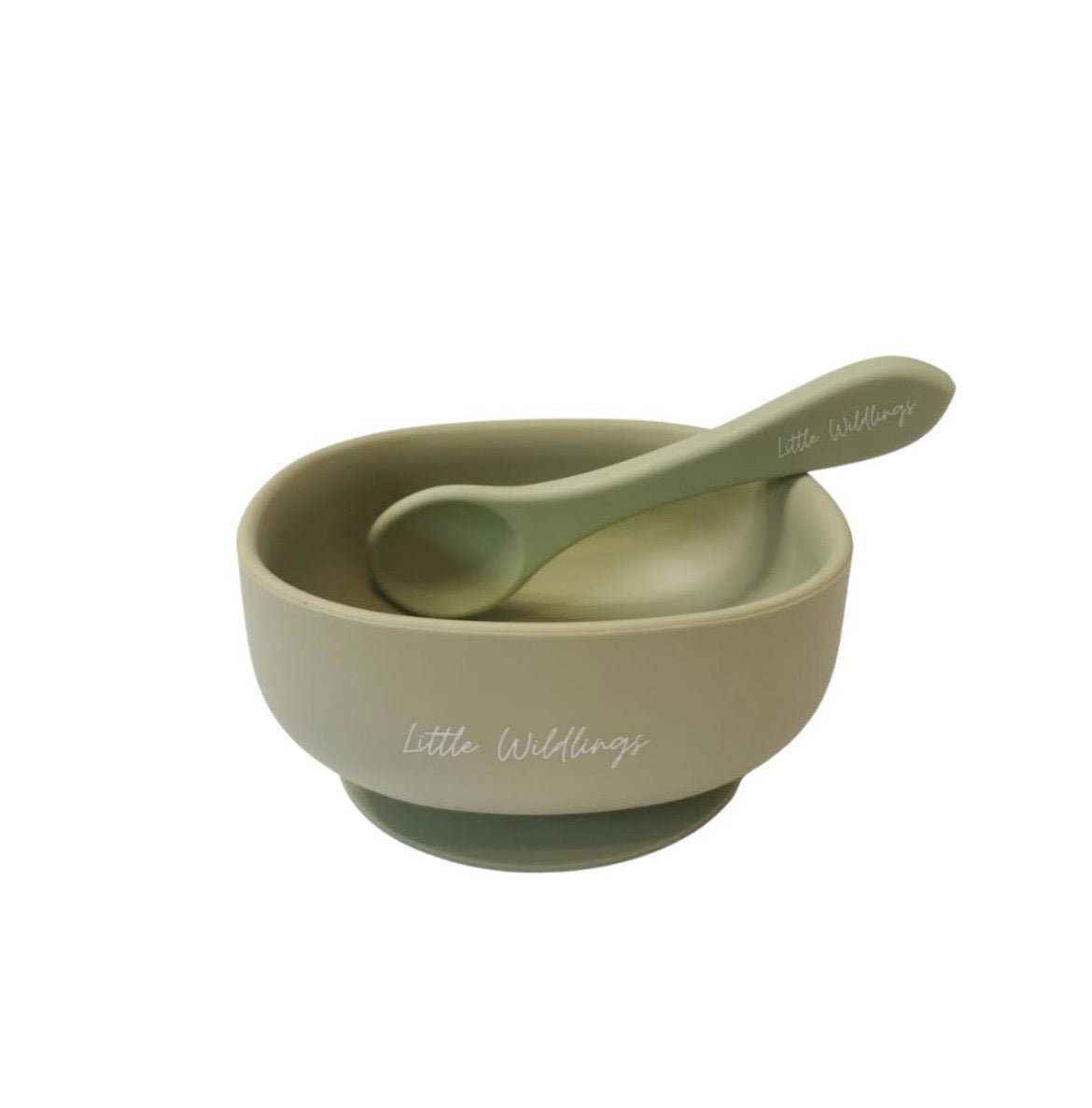 Silicone Suction Bowl + Spoon
