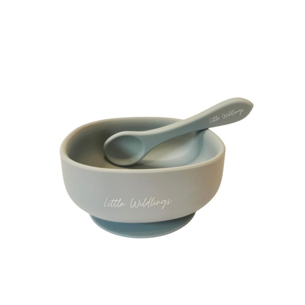 Silicone Suction Bowl + Spoon